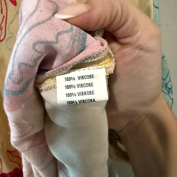 Anthropologie Conditions Apply Ruffled Floral Maxi Dress - Picture 4 of 5